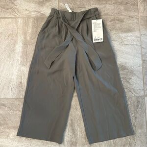 COPY - NWT lululemon noir crop sz4